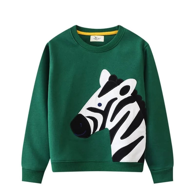 Cartoon best sale print sweatshirt