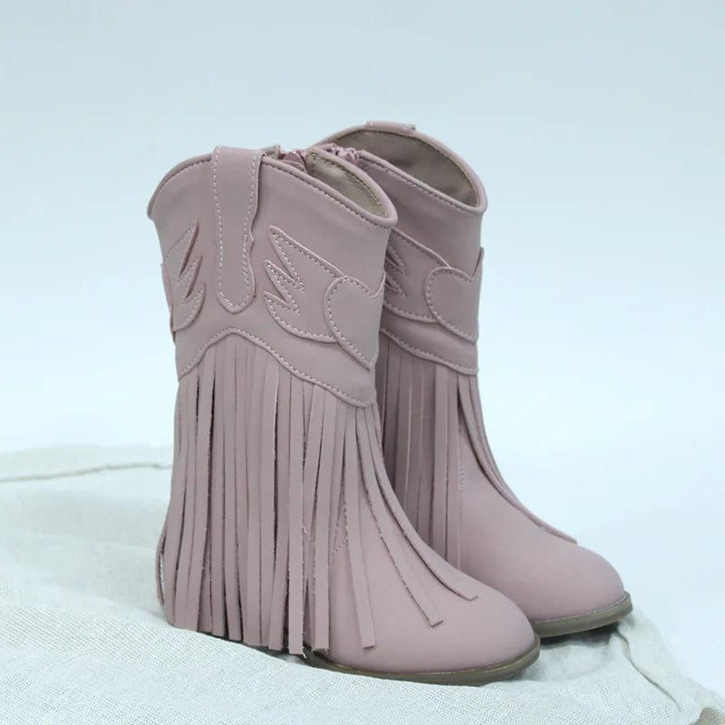 Dusty Pink / Insole Length 16.6cm Western Cowgirls Boots