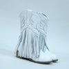 White / Insole Length 17.4cm Western Cowgirls Boots