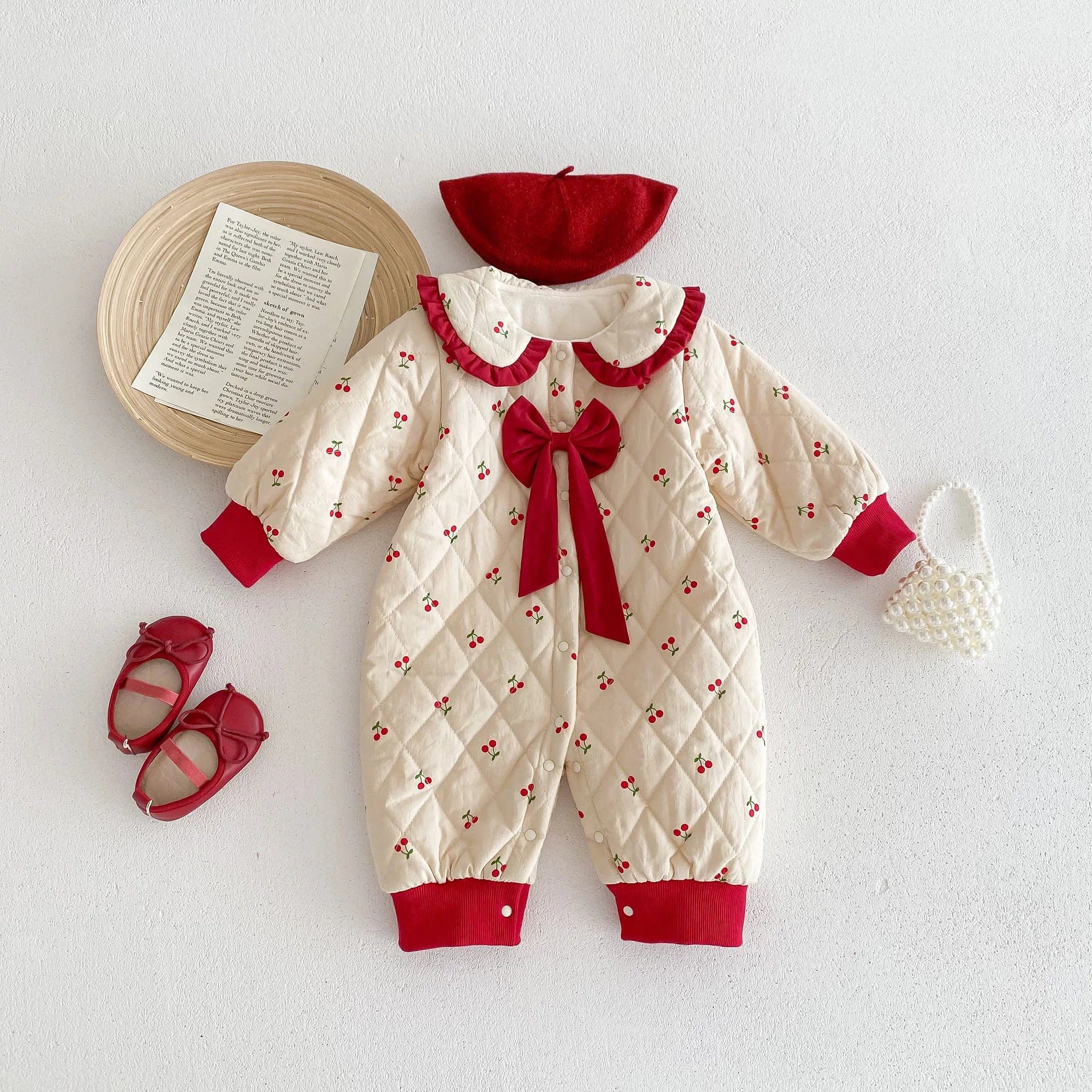 winter romper dress Winter Hooded Romper, Brown / 24M