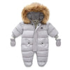silver-1 / 3-6M Winter Baby Jumpsuit