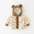 beige bear / 9M Winter Baby Parkas