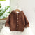 CZ2571 Brown / 1T winter clothes girls