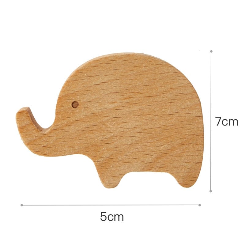 Elephant 1pc New Wooden Hook Creative