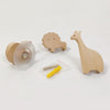 1pc New Wooden Hook Creative