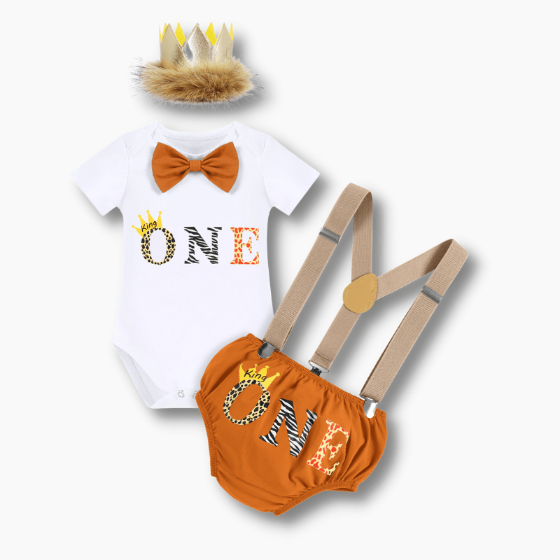 1st Birthday Boy Bodysuit Outfit