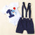 Boy's Clothing Blue / 12-18M 1st Birthday Boy Matching Set