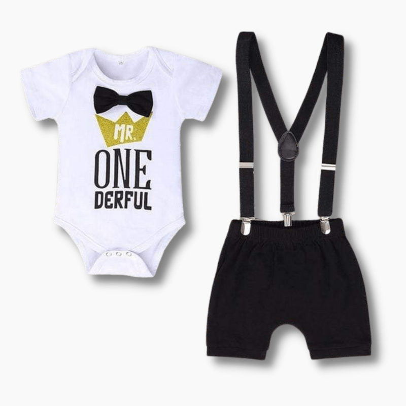 Boy&#39;s Clothing 1st Birthday Boy Matching Set