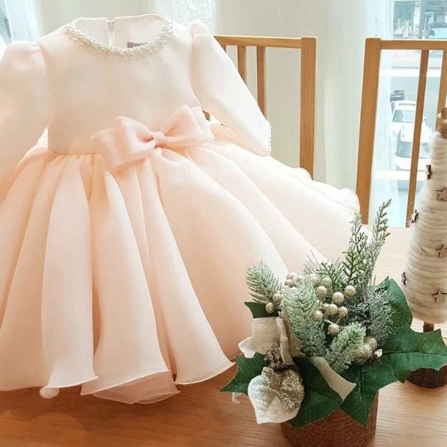 pink / 9M 1st Birthday Dress