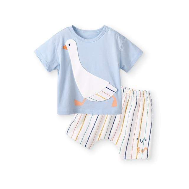 Boy's Clothing Goosling / 1-2T 2 Pcs Short Sleeve Outfit