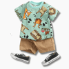 Boy&#39;s Clothing 2Pcs Newborn Cartoon Outfit
