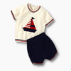 Boy&#39;s Clothing 2pcs Sail Print Outfits