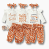 3-Piece Baby Girl Pants Set