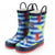 Shoes 10 / Orange 3D Cartoon Rain Boots