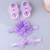 purple 2 no box 3Pcs/Set Baby Lace Floral Headband