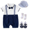 XIN0604-3 / 12M / China 4 Piece Kids Outfit