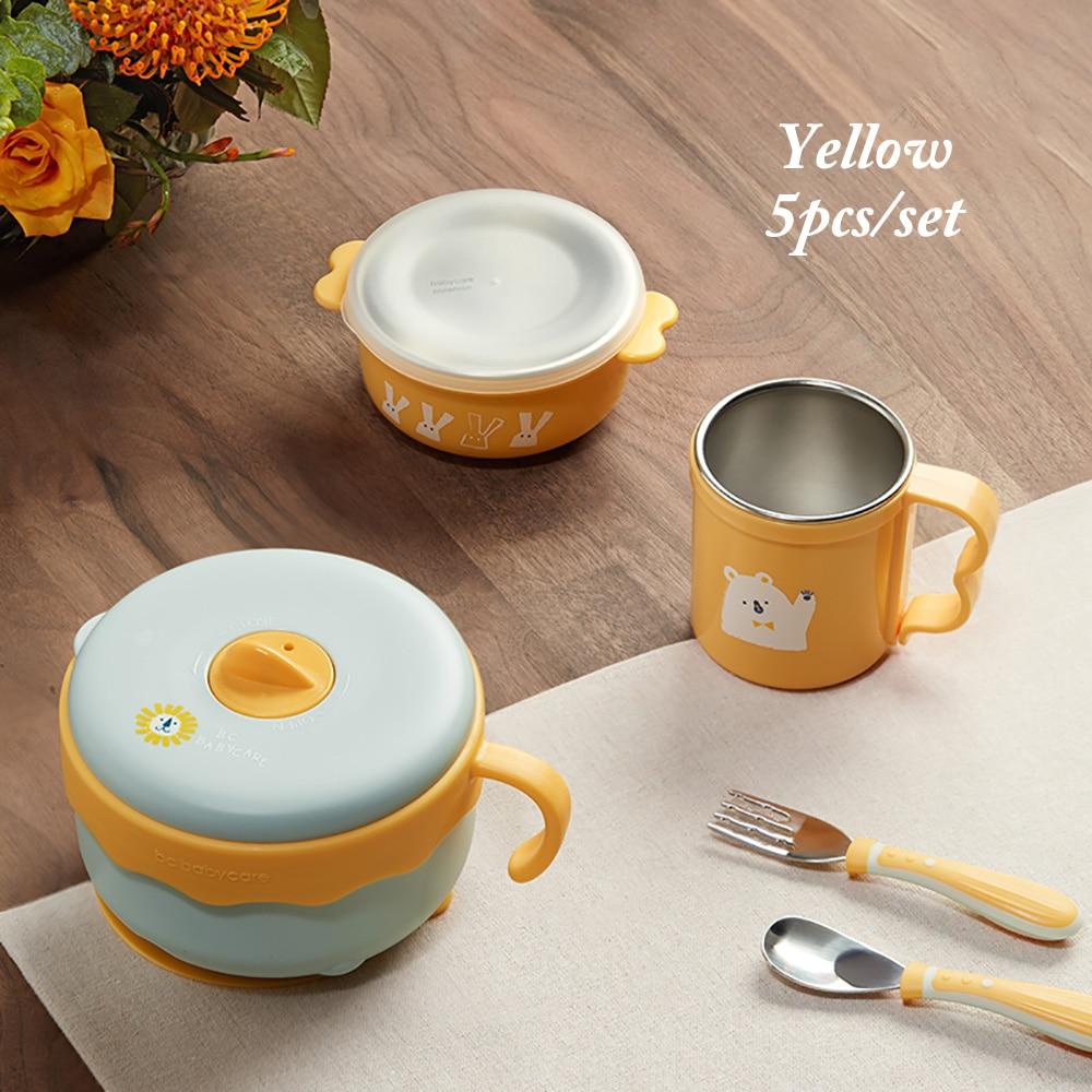 Accessories 5pcs Baby Tableware Set