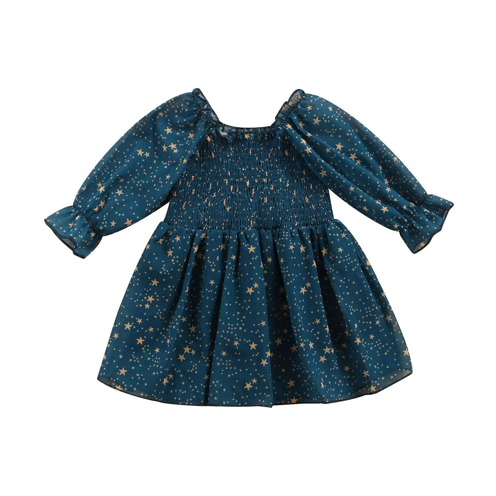 Girls Star Print Dress, 12M