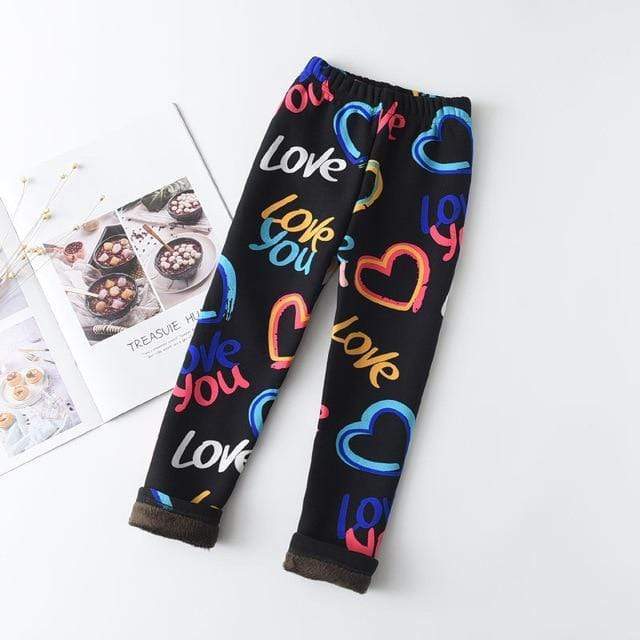 AH1272Black / 3T Bear Leader Girls Leggings