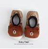 Shoes Brown Bear / 26-27 Adorable Baby Socks with Rubber Soles