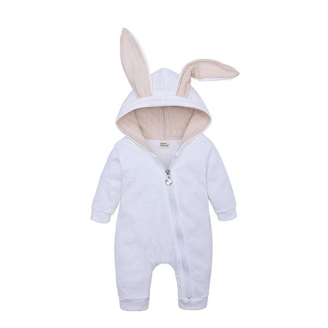 Girl's Clothing White / 3M Adorable Bunny Onesie