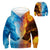 Boy's Clothing Orange Blue / 13-14 Animal 3D Printed Hoodies