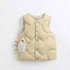 Boy&#39;s Clothing Grain Brown / 5T Animal Design Vest