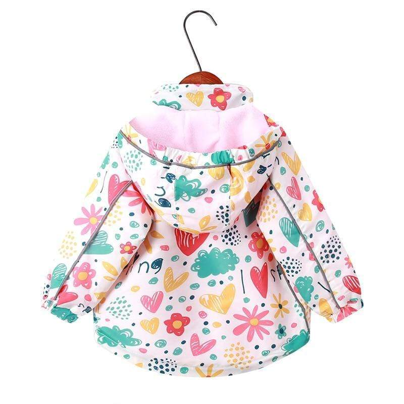 Girl's Clothing Animal Floral Print Outerwear Coats