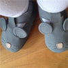 Shoes mouse / 3 Animal Leather Baby Walker Shoes