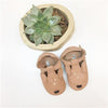 Shoes fawn / 3 Animal Leather Baby Walker Shoes