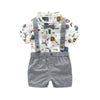 Animal Casual Outfit Rompers Sets
