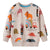 T9105 Apricot / 2T / China Animals Print Boys Sweatshirts