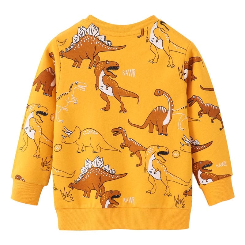 Animals Print Boys Sweatshirts