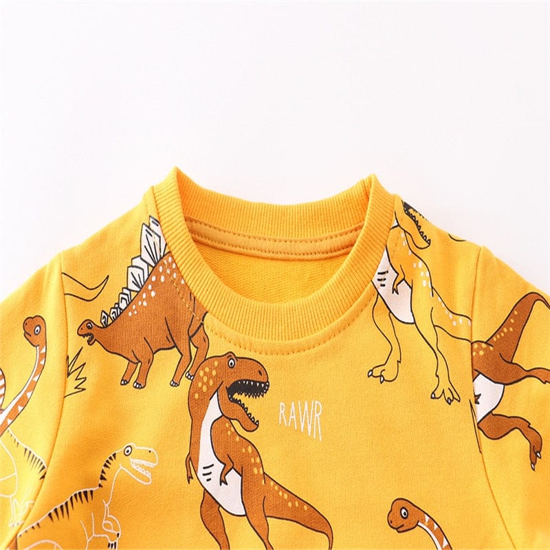 Animals Print Boys Sweatshirts