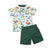 Boy's Clothing Jungle Print / 18M Animals Print Polo with Shorts