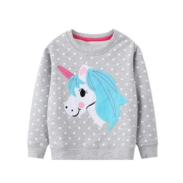 Girl's Clothing 3104 same picture / 24M Apple Print Sweatshirt