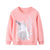 Girl's Clothing 3110 same picture / 24M Apple Print Sweatshirt