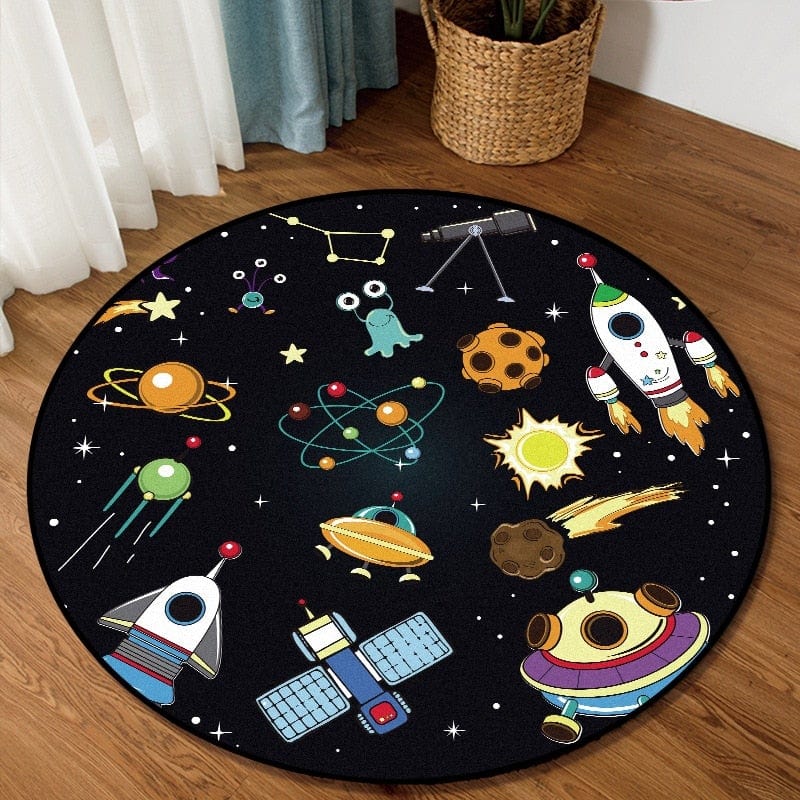 Astronaut Space Rug