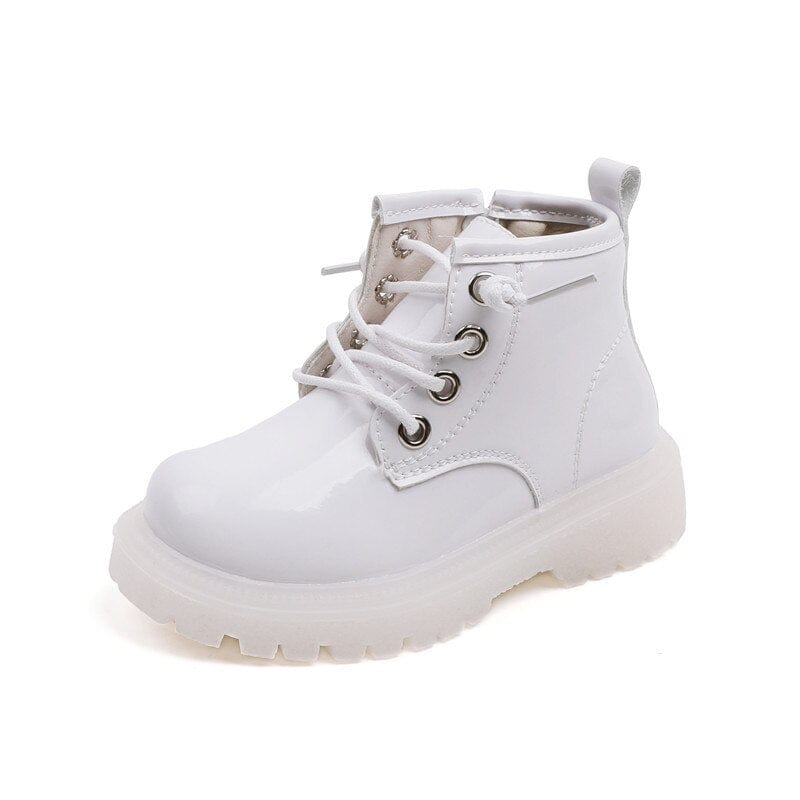 white boots / 15(insole 11.5 cm) Autumn Baby Boots