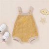 Autumn Winter Newborn Baby Girls Boys Rompers Baby Clothes Cotton Infant Sun Print Sleeveless Knitted Rompers Jumpsuits Outfits