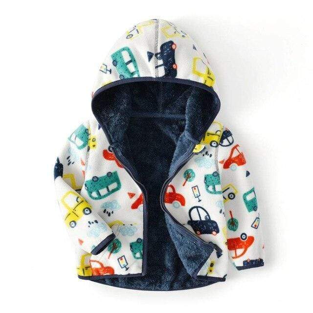 Boy's Clothing As picture 3 / 4T Autumn Winter Plush Jacket For Boys
