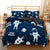 BB45-2 / duvet cover / UK Single 135x200cm Aviation Astronaut Duvet Cover