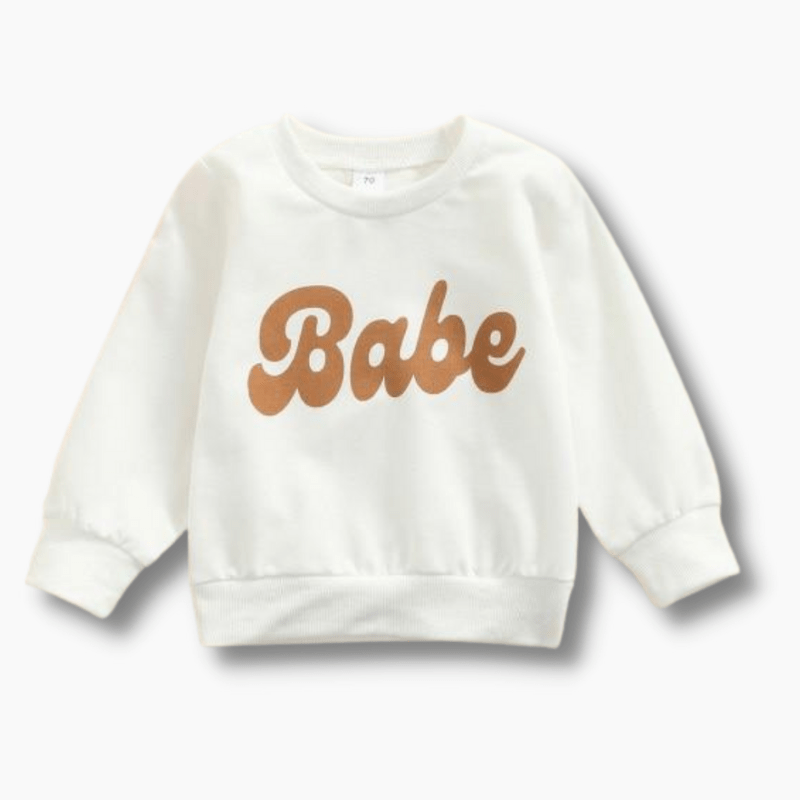 Girl's Clothing Babe Kids Sweatshirt