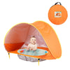 orange Baby Beach Tent