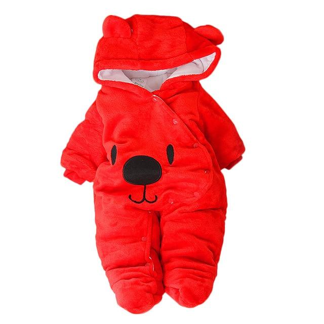 Boy's Clothing Red / 6M Baby Bear Romper