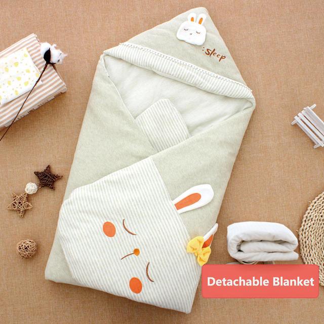 rabbit1 Baby Blanket Winter Thick