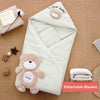 happy bear2 Baby Blanket Winter Thick