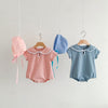 Baby Bodysuits Sail Collar Toddler Girls