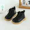 black / 15(insole12cm) Baby Boots Leather British Style