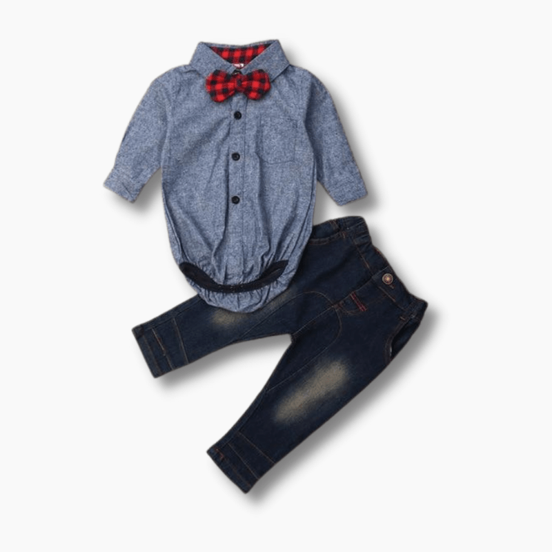 Boy&#39;s Clothing Baby Boy Denim Bodysuits